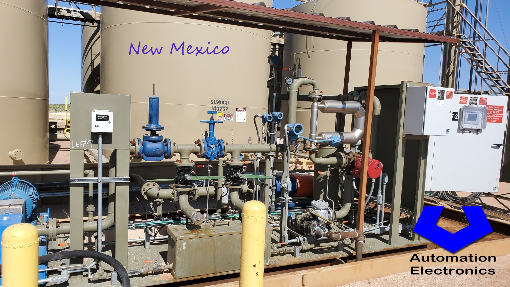 Programming updates in New Mexico by Automation and Electronics, Inc. personnel.